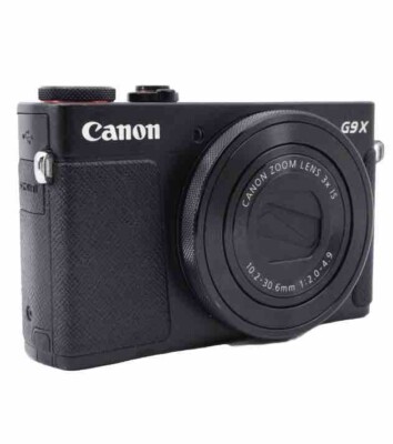 Canon PowerShot G POWER SHOT G9 X G9X BK Black Made In Japan | eBay