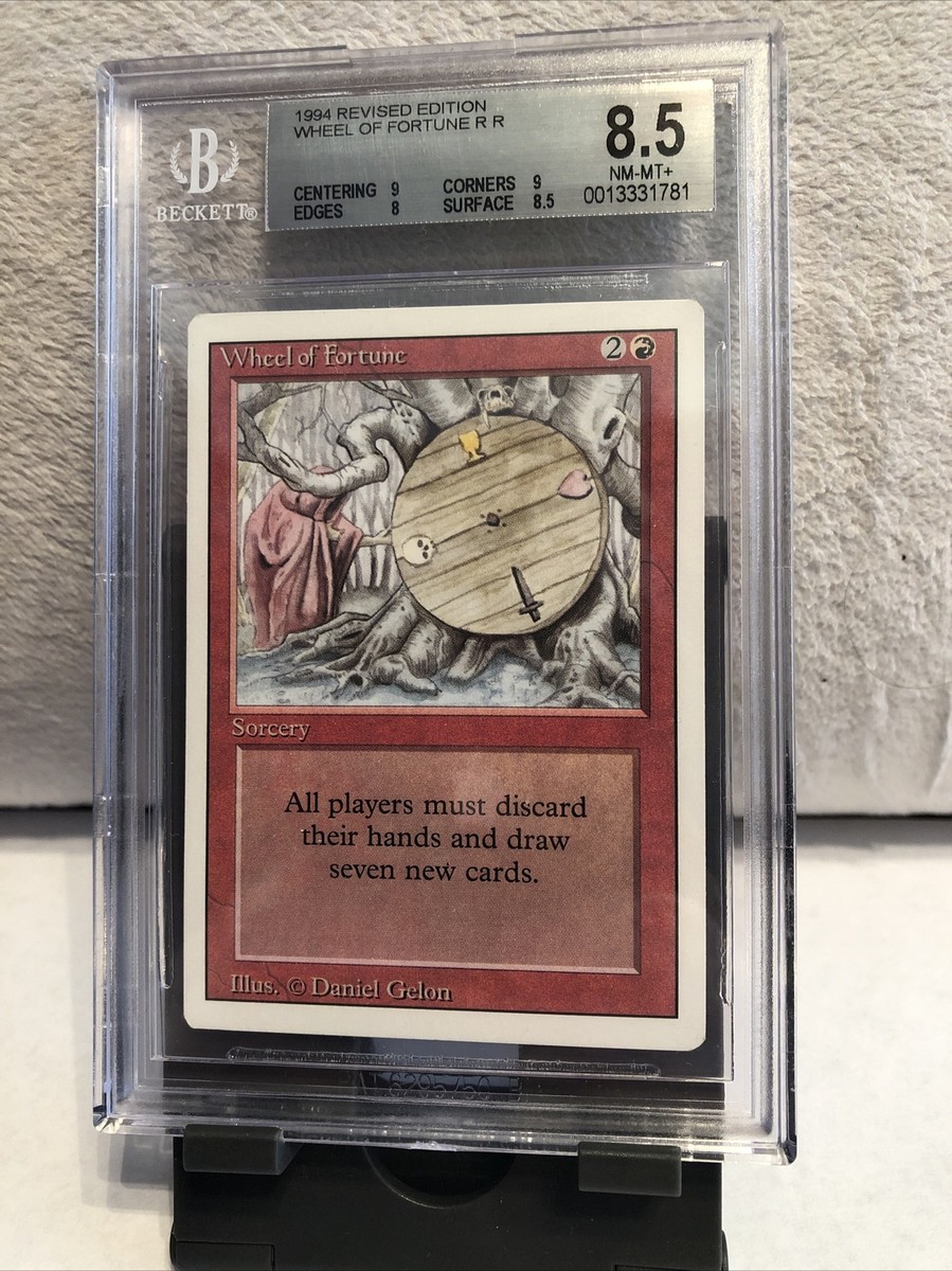 はち】MTG Wheel of Fortune 英語版 1枚 3ED版 Wheel of Fortune