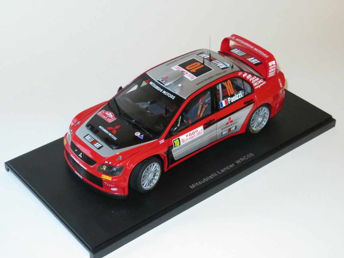 オートアート1/18三菱ランサーWRC05 PANIZZI ＃10 モンテカルロ