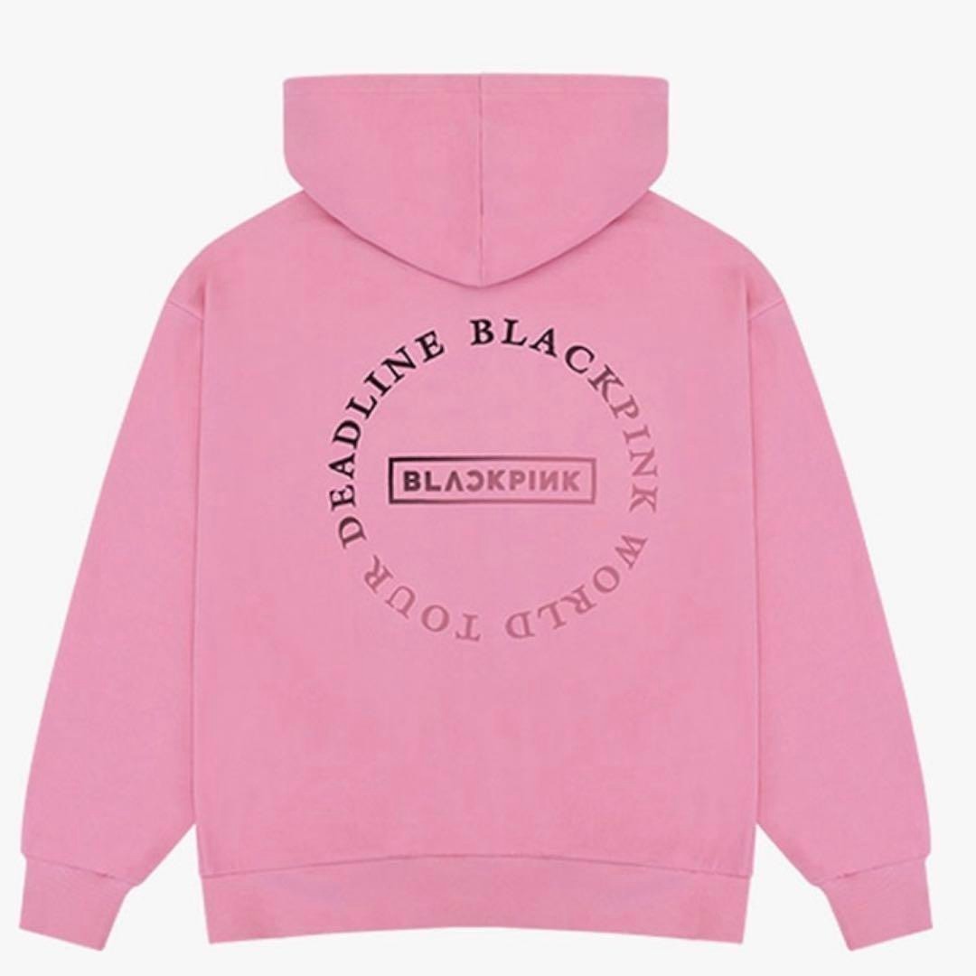 BLACKPINK DEADLINE HOODIE パーカー Lサイズ ピンク BLACKPINK Seoul