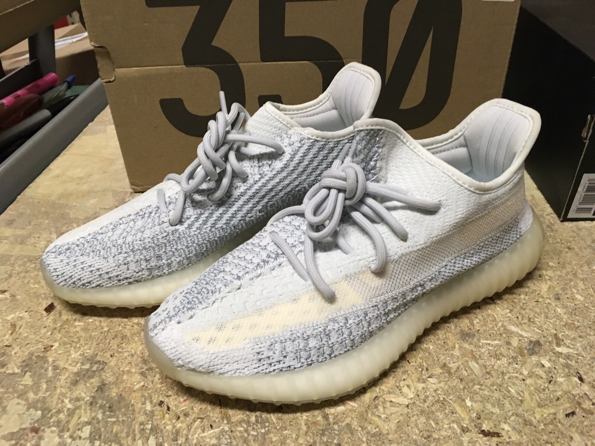 DS MENS ADIDAS ADIDAS YEEZY YZY BOOST 350 V2 CloudWhite FW5317 SZ