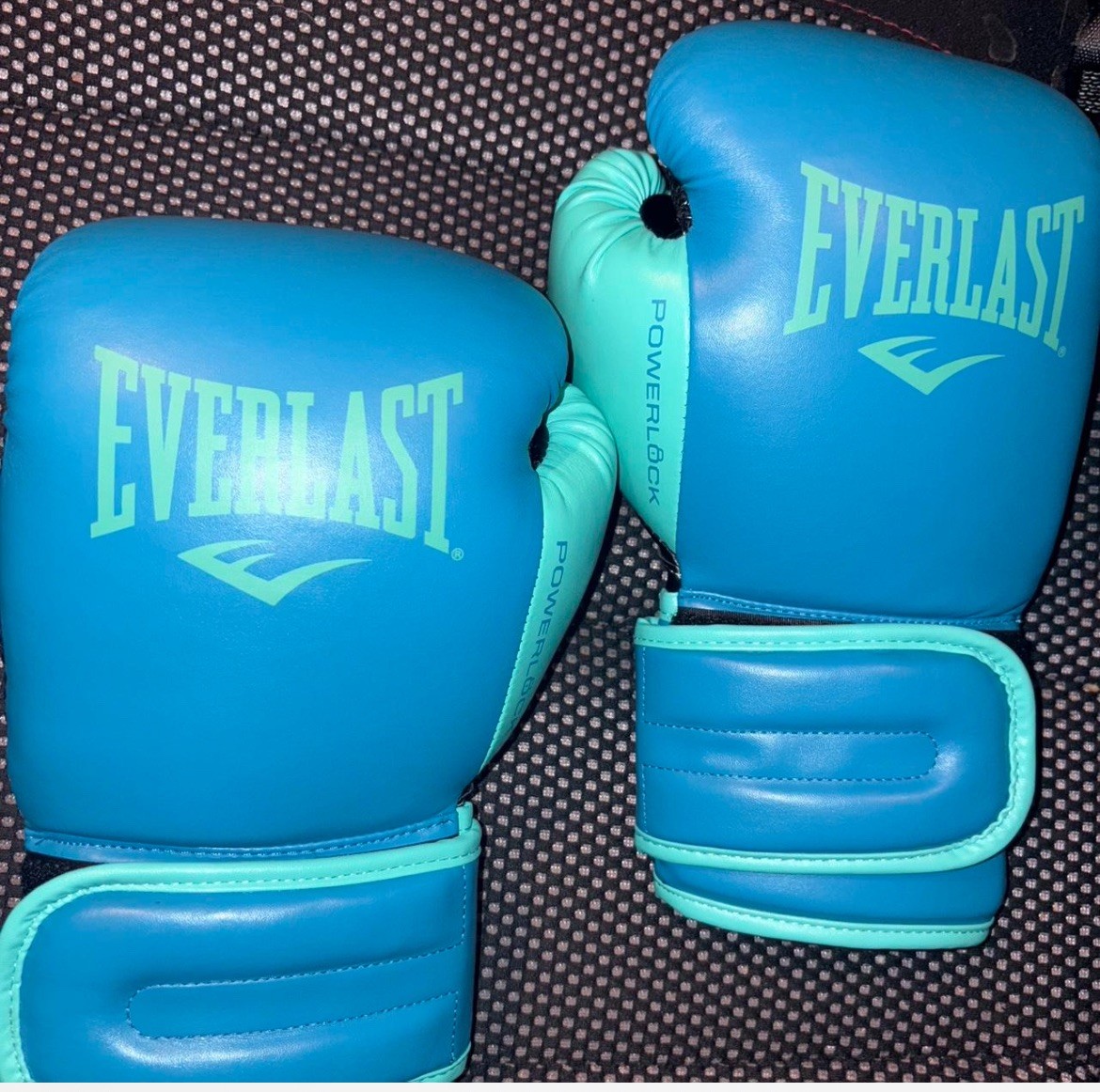 Everlast Powerlock boxing gloves 12oz - Teal Blue | eBay
