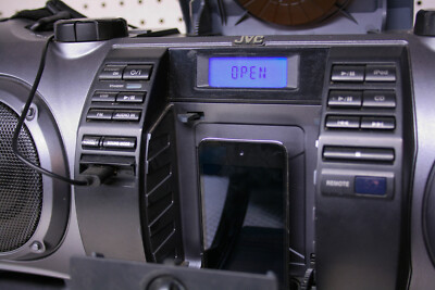 JVC RV-NB70B, Powered Woofer CD System Boom Box | eBay