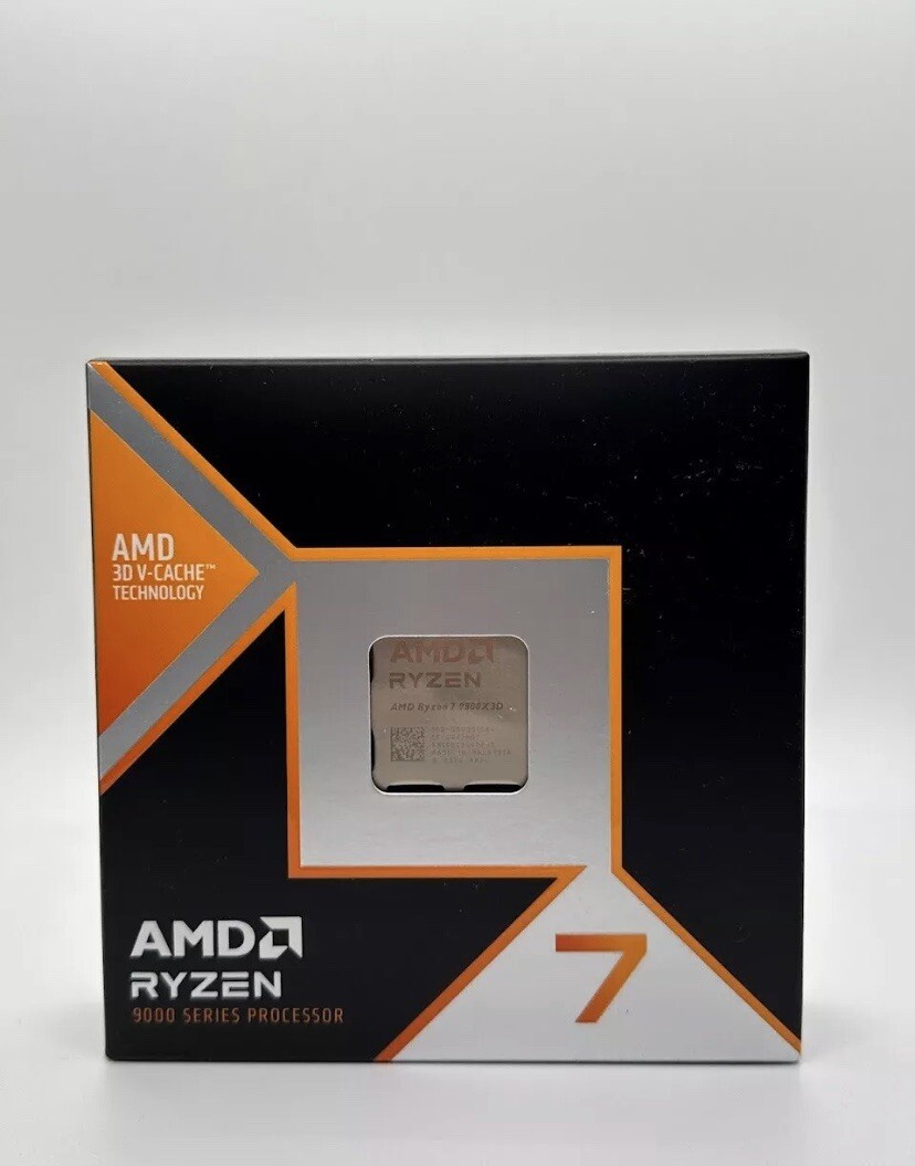 AMD Ryzen 7 9800X3D 5.20GHz CPU 8-Core 16-Thread BRAND NEW IN HAND