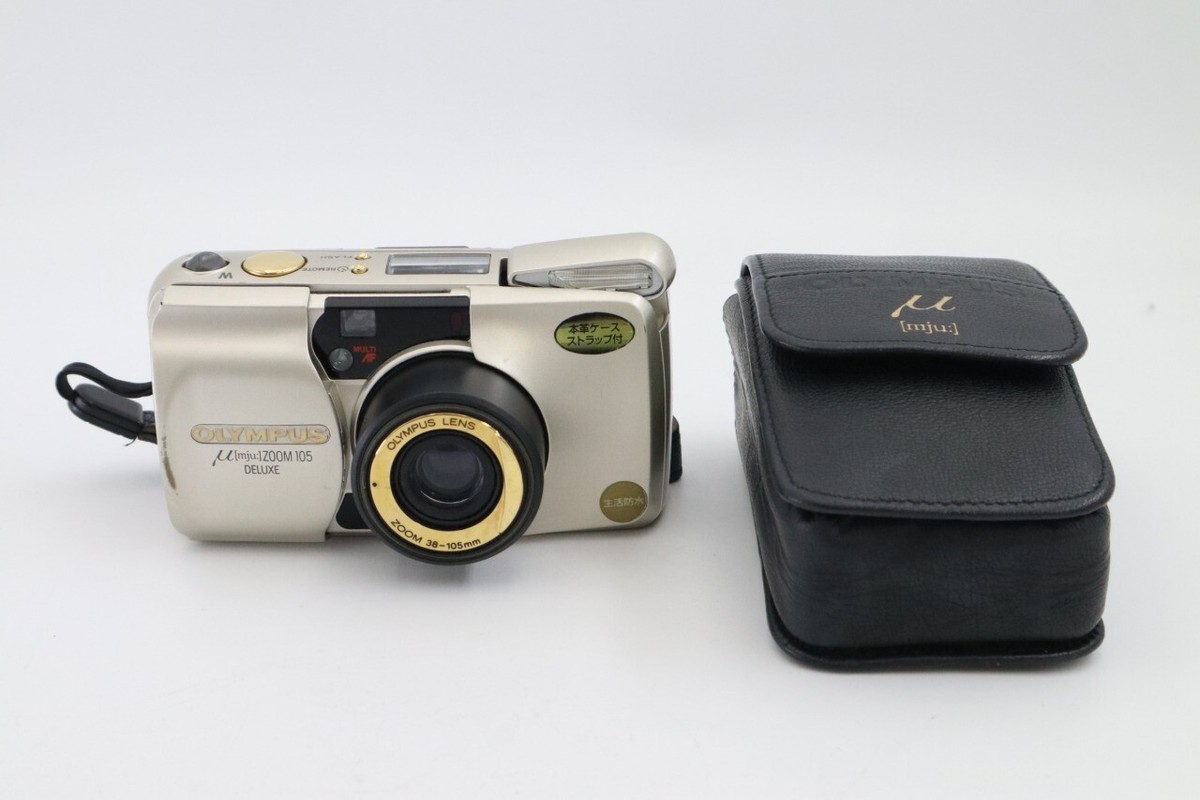 OLYMPUS μ Zoom 105 deluxe コンパクトフィルムカメラ μ（ミュー