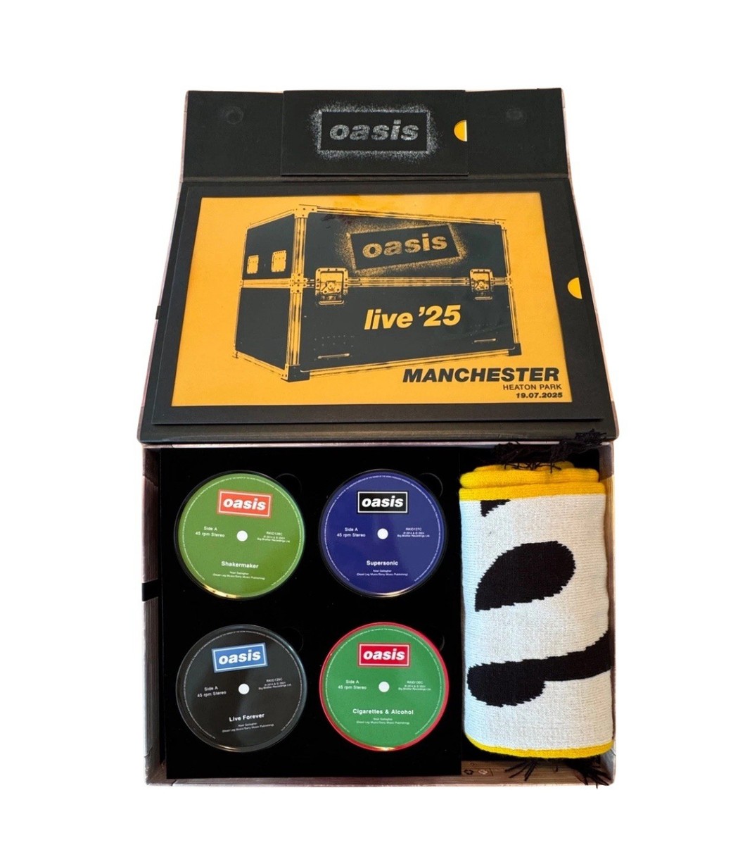 Oasis Live 25 VIP Limited Edition Box Set Heaton Park New Sealed