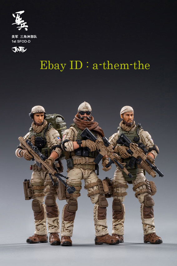 In-Stock @ a-team-the) JOYTOY 1ST SFOD-D Delta Force 1/18 Squad