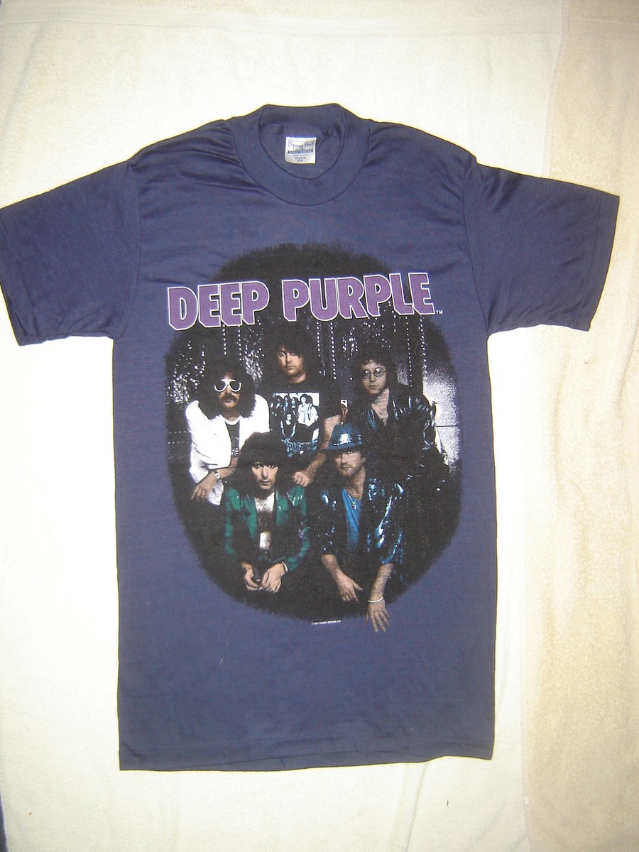 Vintage Concert T-Shirt DEEP PURPLE 87 NEVER WORN NEVER WASHED | eBay