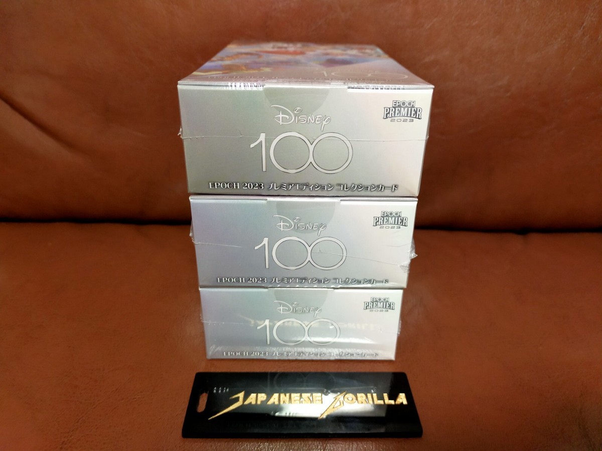3 Box Set Disney 100th Anniversary 2023 EPOCH Premier Edition