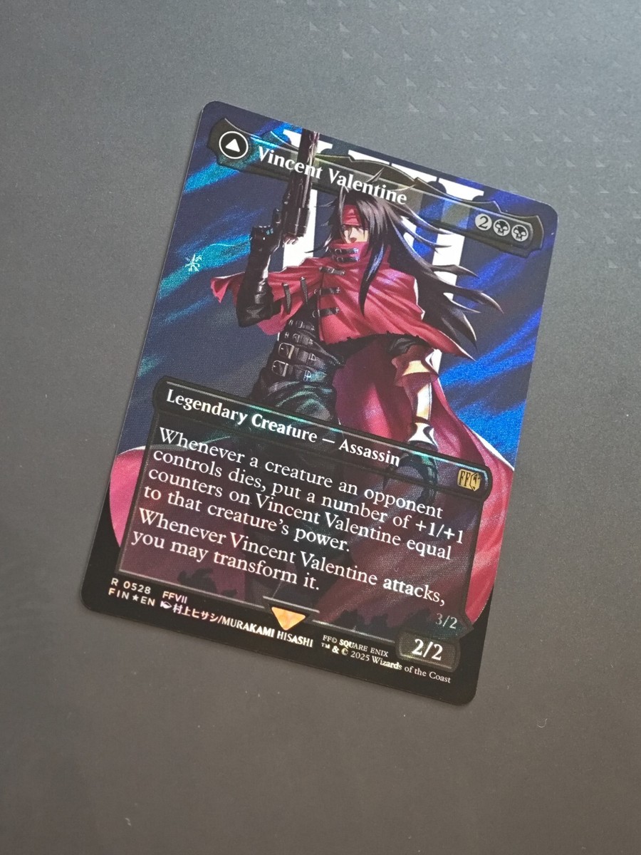 ヴィンセント・ヴァレンタイン 拡張foil 英語版 ヴィンセント