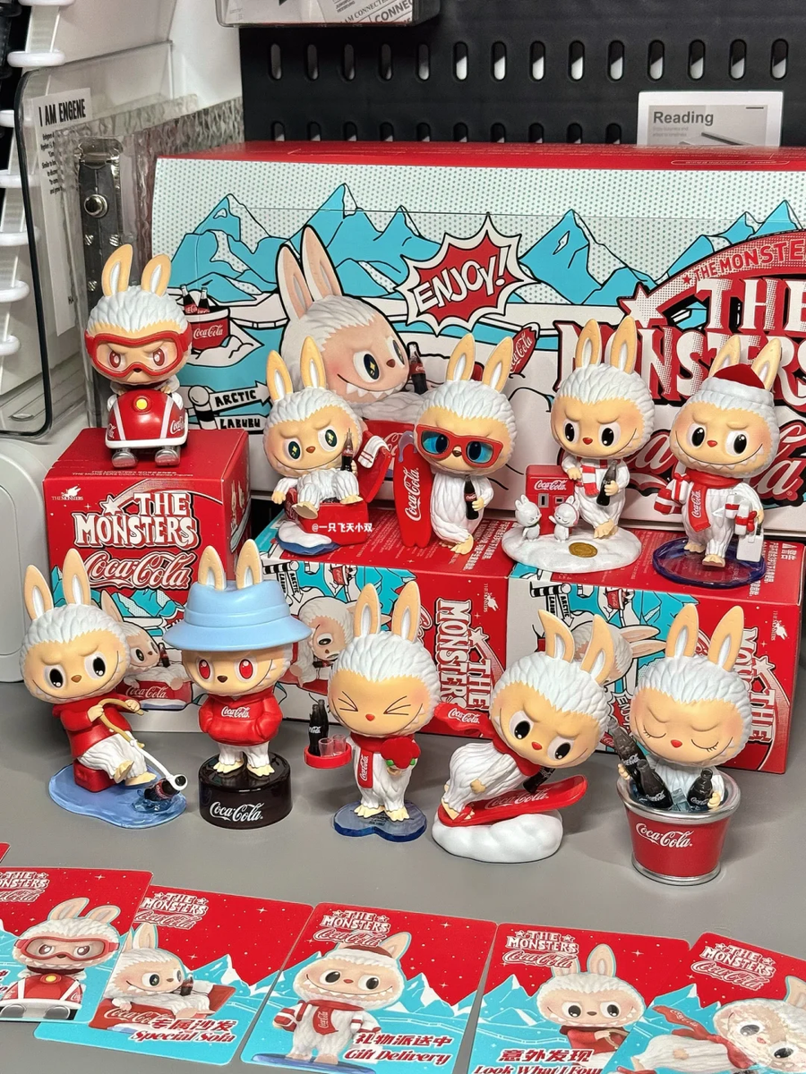 THE MONSTERS Coca-Cola 盲盒 6個入コンプリートセット THE MONSTERS