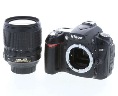 Nikon D90 Digital Camera W. AF-S DX 18-105G VR Lens Kit | eBay