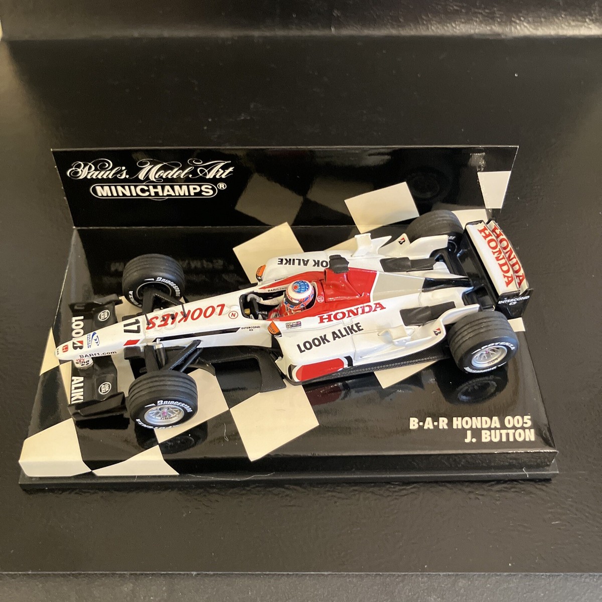 1/43 Minichamps F1 2003 BAR Honda 005 #17 Jenson Button 400030017