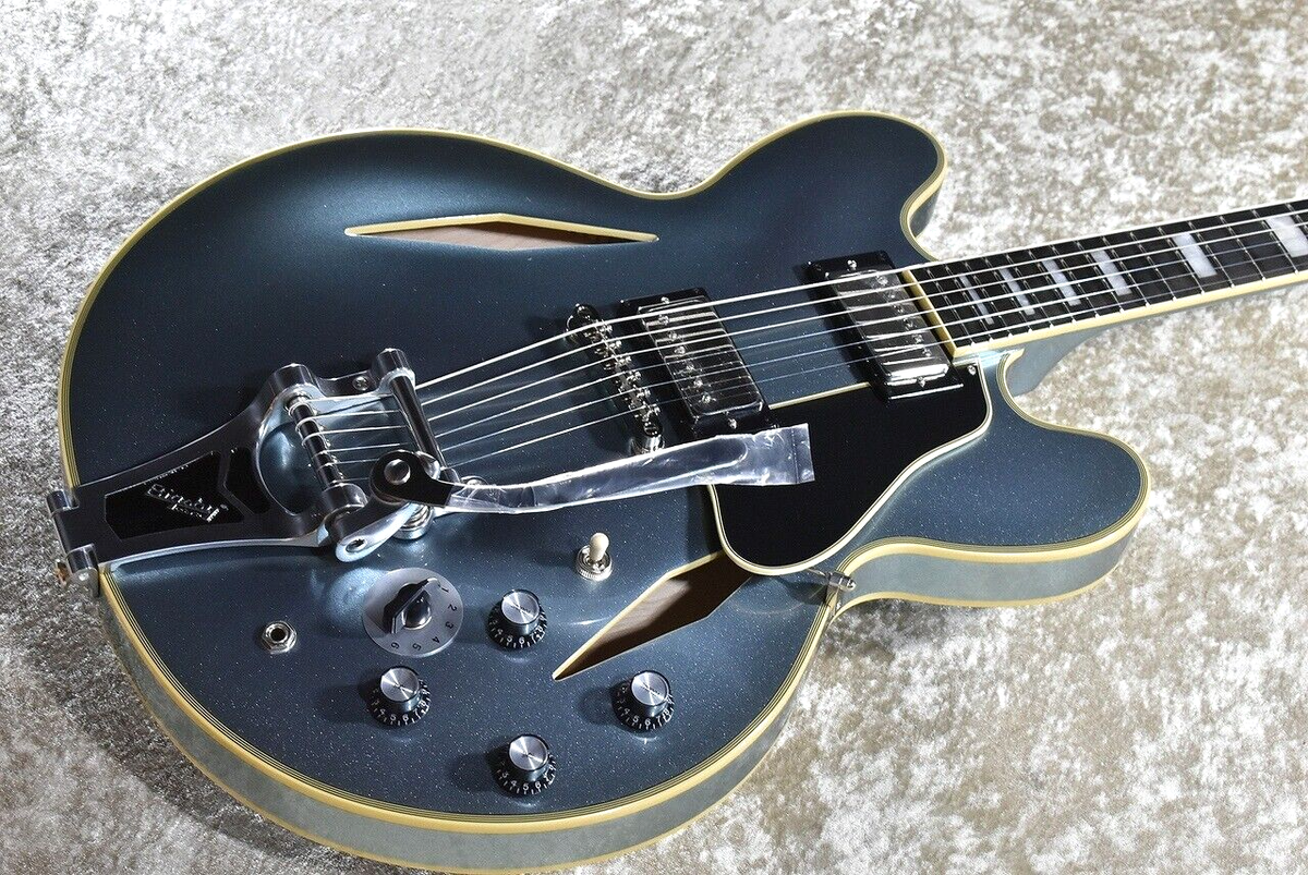 Epiphone Shinichi Ubukata ES-355 Custom Bigsby ver.02 Pelham Blue