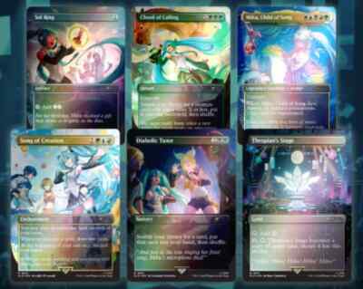 MTG Secret Lair 初音ミク 夏 2個セット 日本版 FOIL Secret Lair x