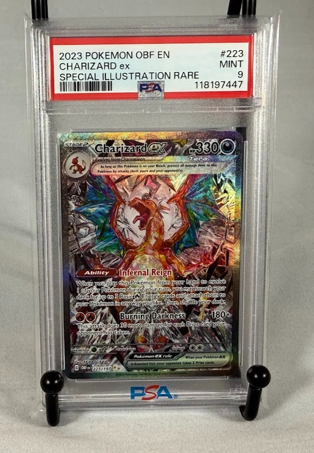 2023 Charizard EX Pokemon Obsidian Flame 223/197 Special