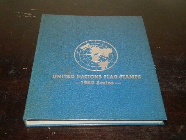 united nation flag stamps vol 1 1980 postal commemorative society