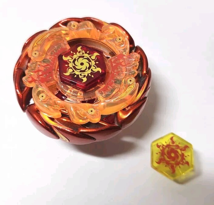 Rare Metal Fight Beyblade Sol Blaze V145AS Lawson limited Takara