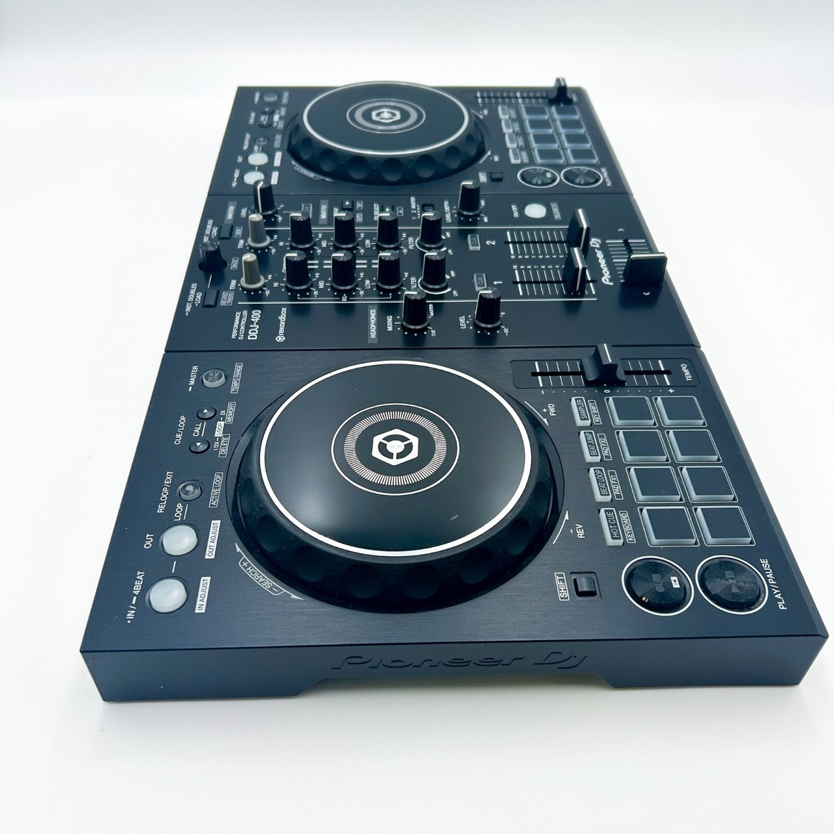 Pioneer DJ DDJ-400 Black DJ Controller 2-channel rekordbox DDJ400
