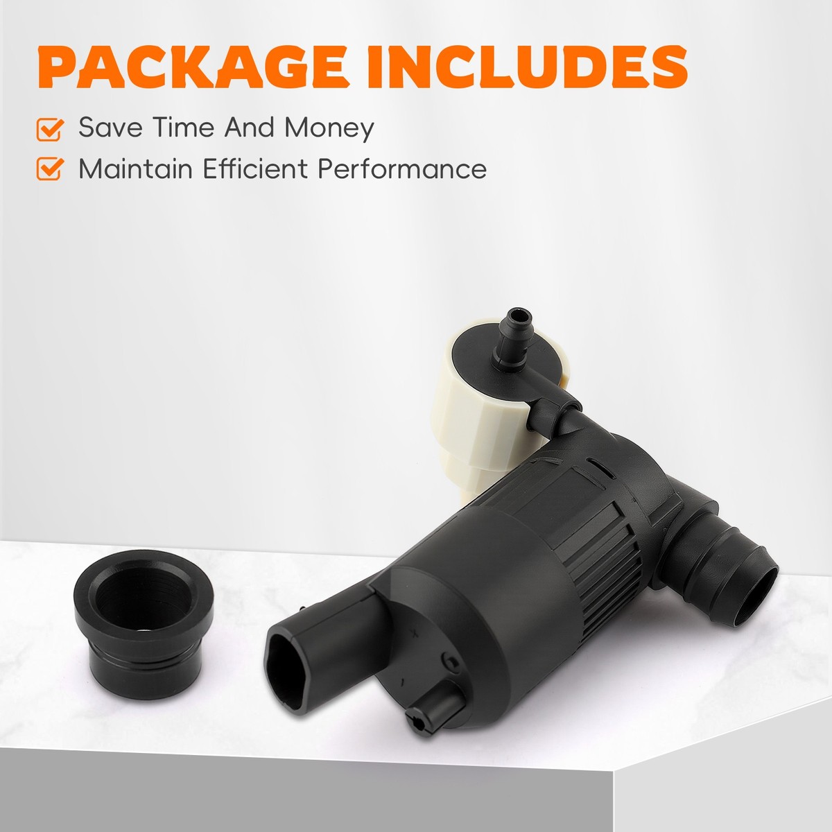 New Windshield Washer Pump For Infiniti PUM812071 Nissan