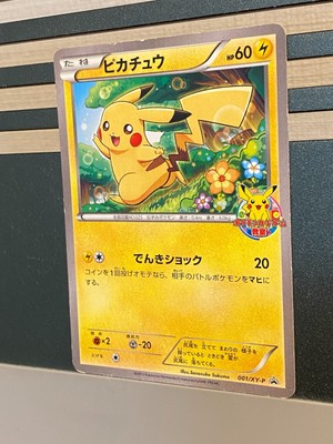 美品】日本代表のピカチュウ：ポケモンNewモン! Book付録 PROMO 日本