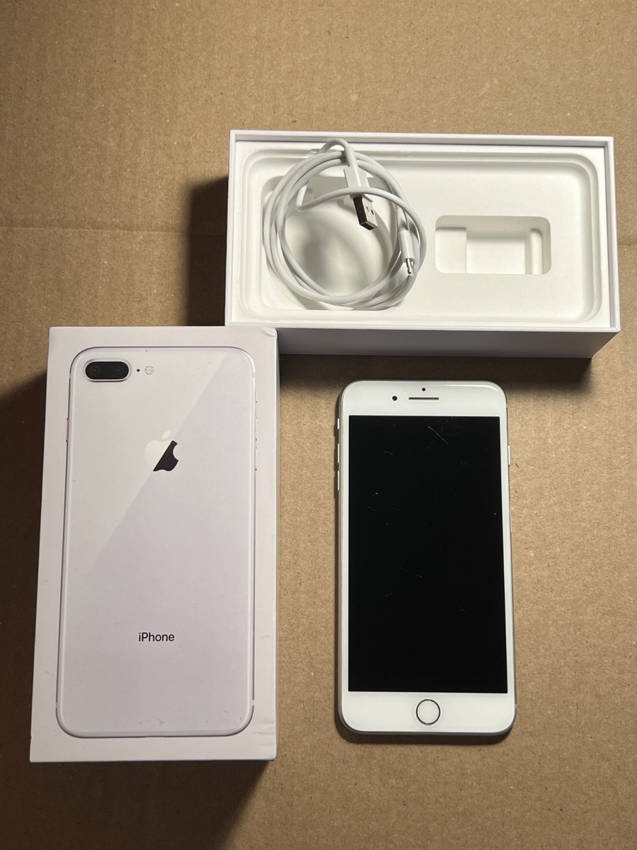 Apple iPhone 8 plus 64GB Silver Unlocked A1897 | eBay