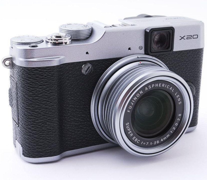 Fujifilm finepix FinePix X20 digital camera W. 4x Zoom Lens Silver