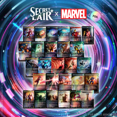 MTG Secret Lair: Marvel Superdrop - The Astonishing FOIL Bundle