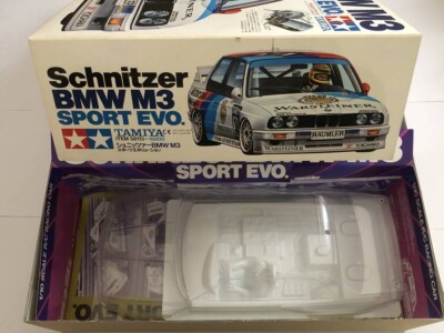TAMIYA 1/10 RC Schnitzer BMW M3 Sport EVO. Raicng Car Model Kit