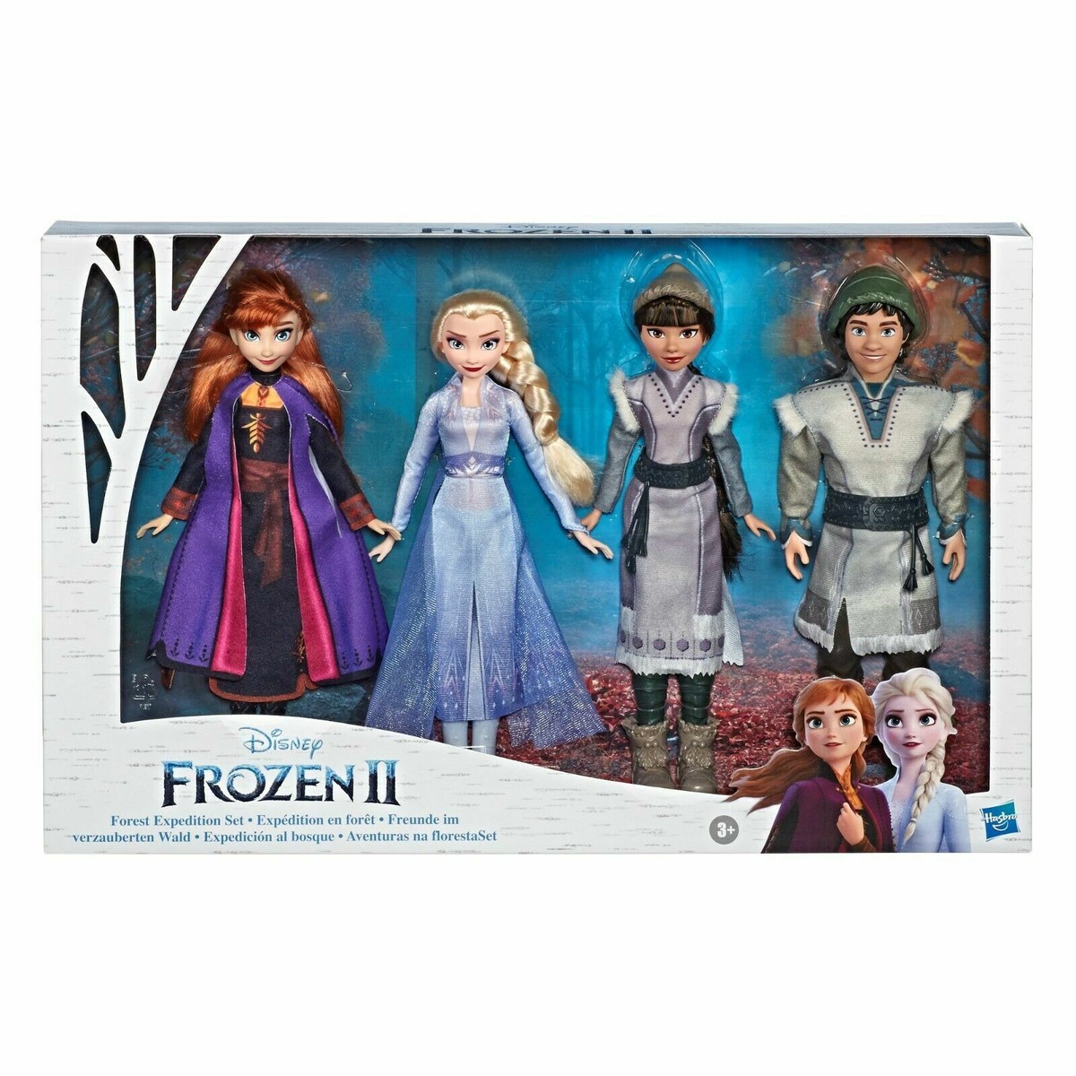 Disney Frozen 2 Forest Expedition Doll Playset Anna, Elsa, Ryder