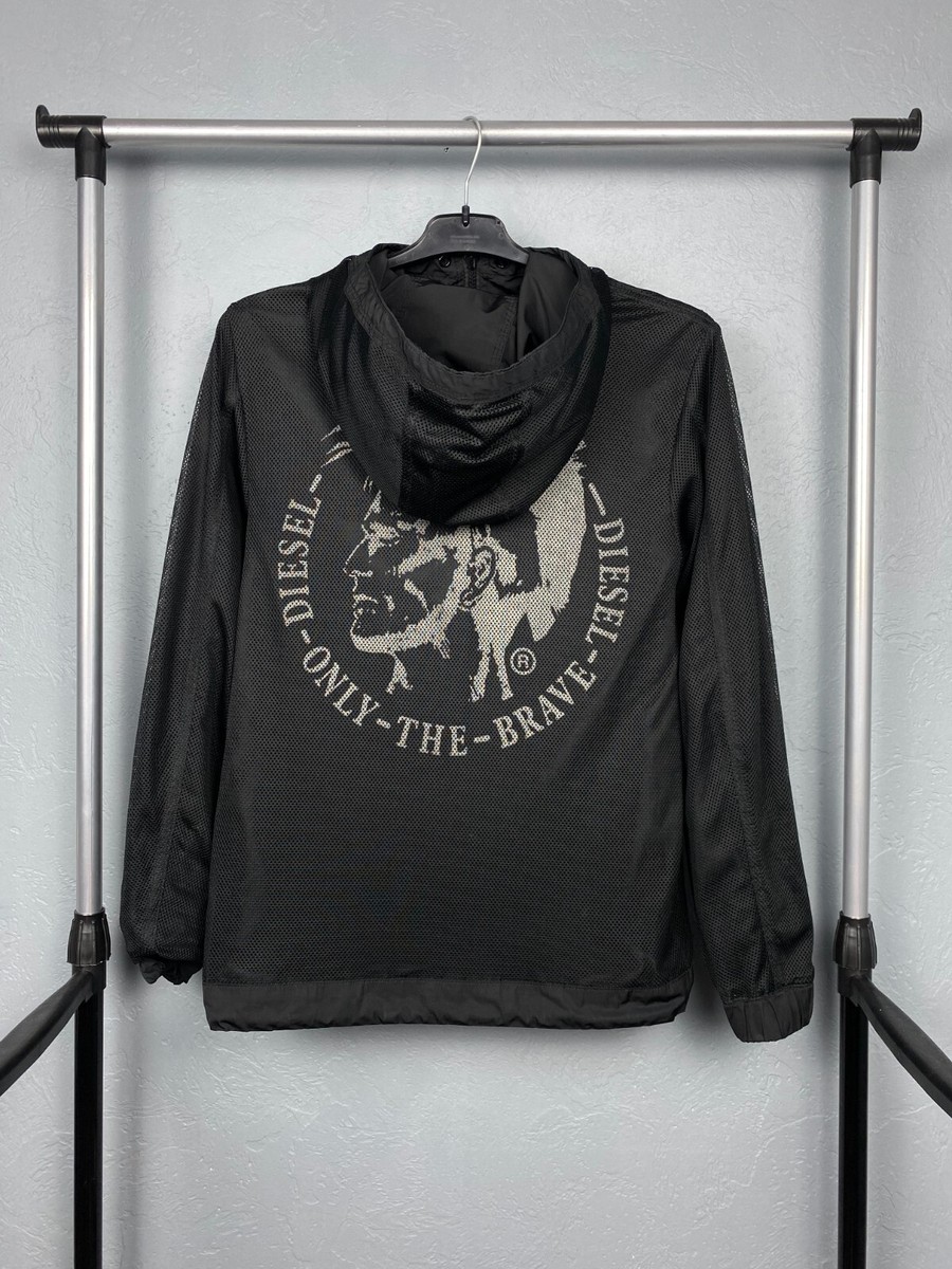 Diesel Vintage Mens Punk Logo REVERSIBLE Jacket Size XS | eBay