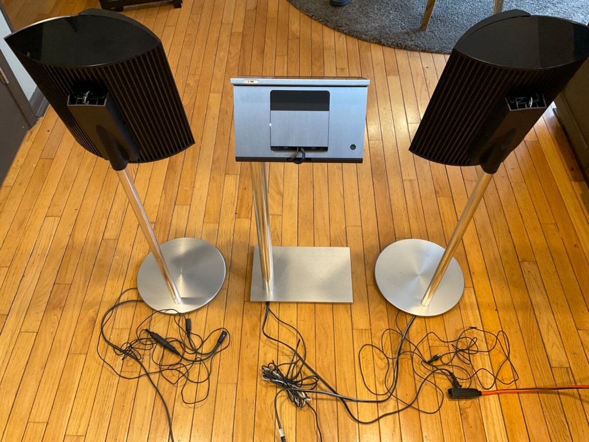 Bang & Olufsen Beosound Moment & Beolab 4000 with Floor Stands