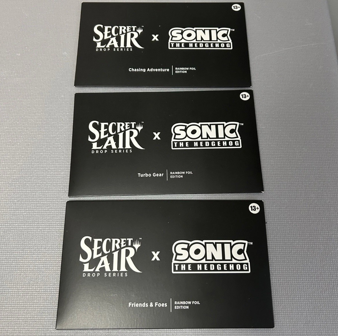 MTG Sonic Secret Lair Super Sonic Bundle Foil Edition BRAND NEW | eBay