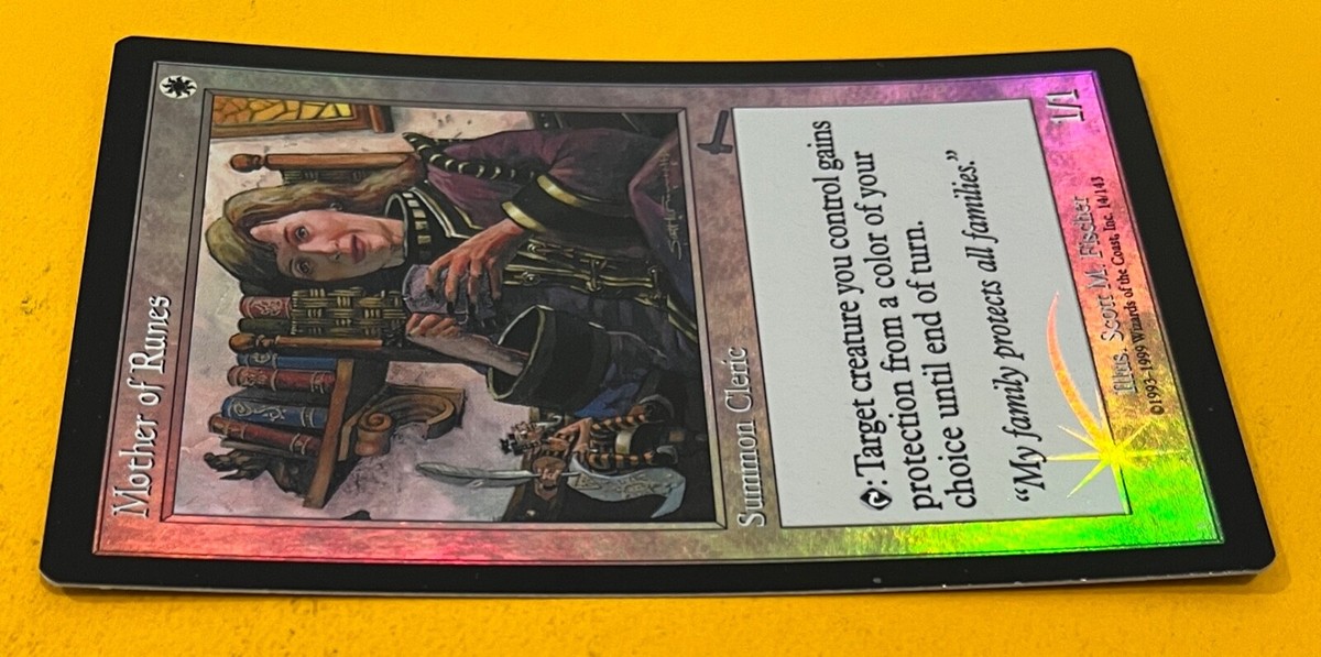 MTG MOTHER OF RUNES (FOIL) Urza's Legacy (OldManMTG 006-456) | eBay
