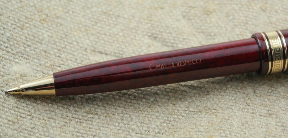Omas Amerigo Vespucci Burgundy Limited Edition Mechanical Pencil