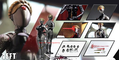 Wikeetoys 1/12 WKT002 Atom Heart Atomic Twinnies Action Figure