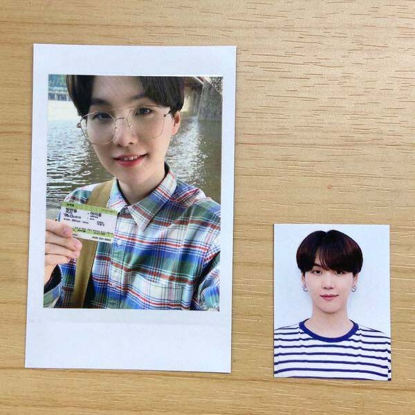 BTS SUGA 2021 SEASON'S GREETINGS Official ID Card Polaroid
