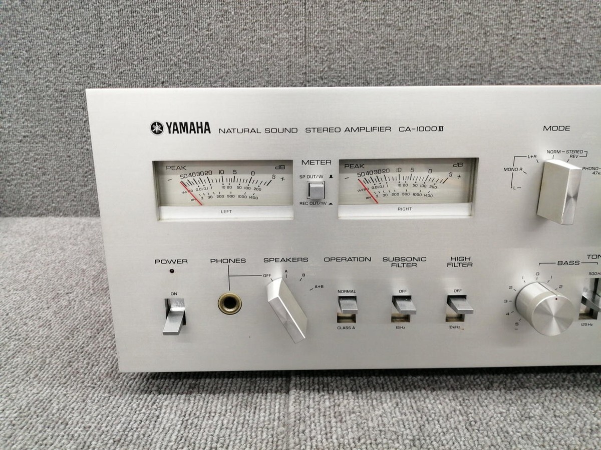 YAMAHA CA-1000 Ⅱ プリメインアンプ YAMAH A CAー1000Ⅲ YAMAHA