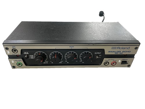 希少 Roland アナログエコー DC-20 通電確認済 現状品 希少 Roland