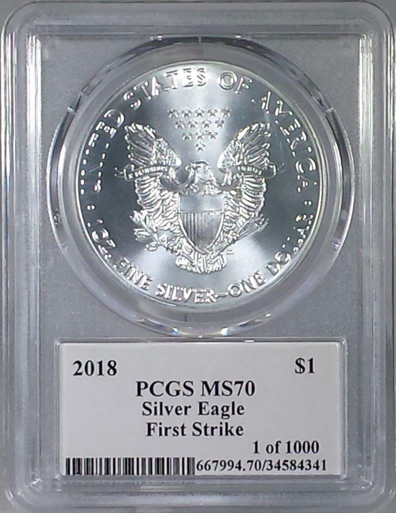 2018年オーストラリアカンガルーPCGS MS70 EARLYISSUE 2018 P