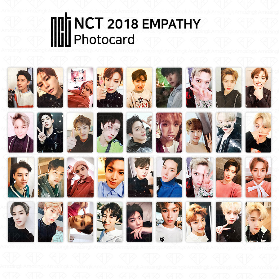 NCT 2018 Empathy Official Photocard Jaehyun Taeyong Lucas Mark