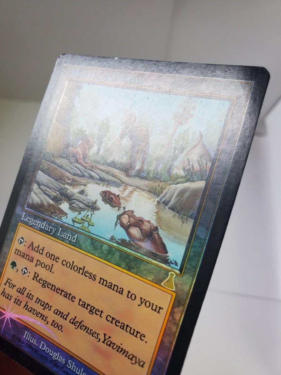 MTG Yavimaya Hollow Foil English UD Urza's Destiny EX | eBay