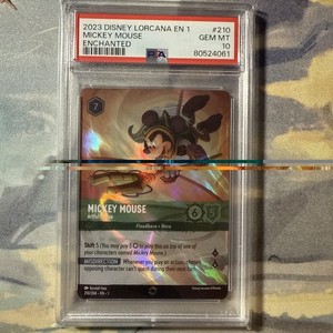 LORCANA ロルカナ enchanted ミニー PSA10 LORCANA ロルカナ enchanted