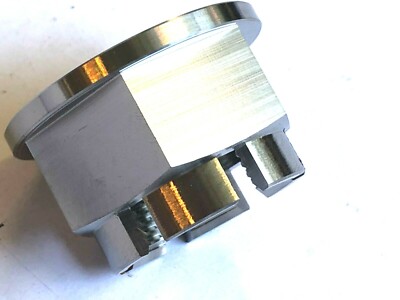 KAWASAKI ZX6R 2000-2021 REAR AXLE CASTLE FLANGED NUT TITANIUM