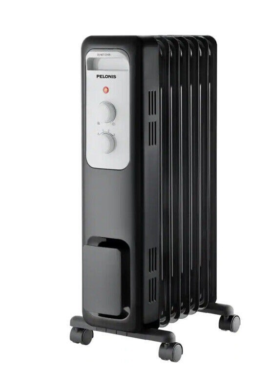 Intertek HO-0279 1500W Electric Oil Filled Radiator Space Heater