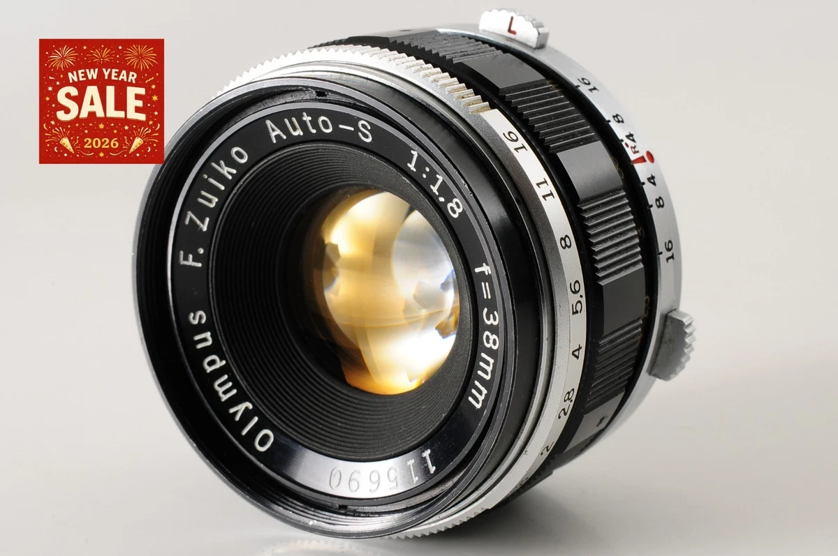 F/1.8 Camera Lenses Olympus Zuiko 38mm Focal for sale | eBay