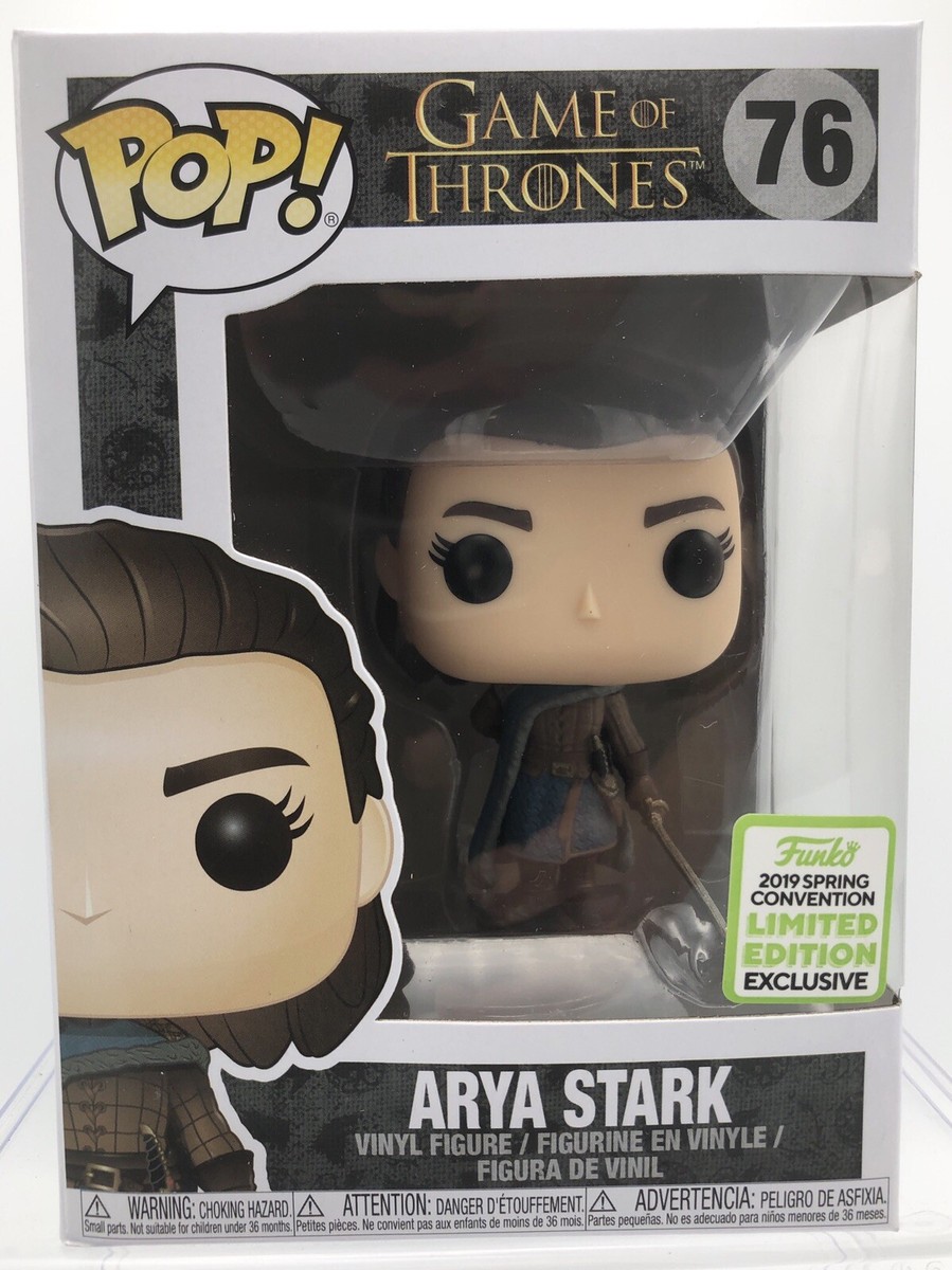 Funko Pop! Game of Thrones #76 ARYA STARK 2019 Spring Convention