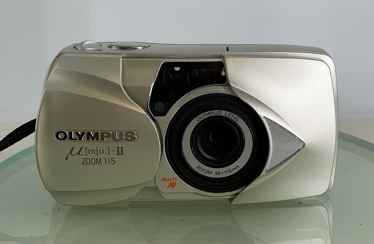 美品 OLYMPUS μ-ii mju 115 VF ＋Nikon L35 AD Olympus Mju II Zoom 115