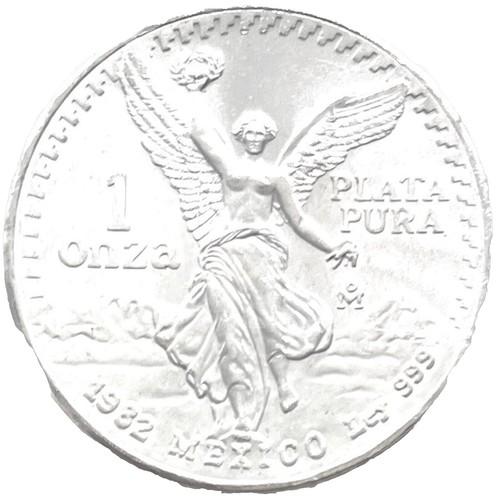 1982年 メキシコ 1オンス銀貨 PCGS MS66 1982年 メキシコ 1オンス銀貨