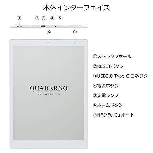 Fujitsu QUADERNO A4 (2nd Gen.) 13.3